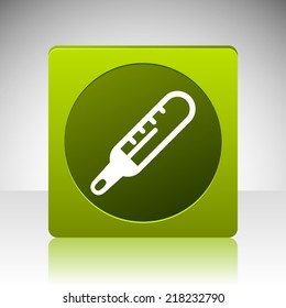 Beautiful Medical Thermometer web icon
