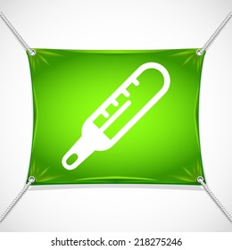 Beautiful Medical Thermometer web icon