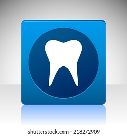 Beautiful Medical Tooth web icon