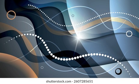 Beautiful memphis style art wallpaper. A beautiful illustration for interior decoration, corporate designs, blogs, postcards, posters and your other projects. Vector. 
