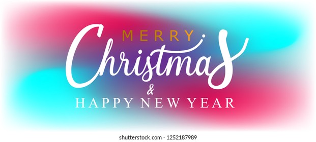 Beautiful merry christmas banner. Background christmas poster, greeting cards, headers, website