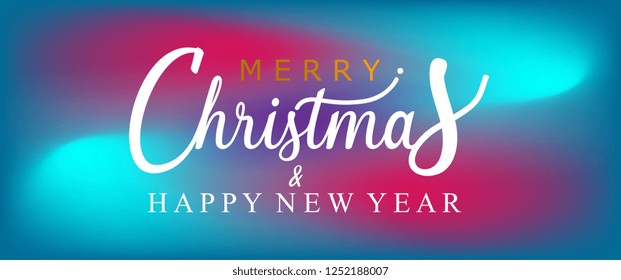 Beautiful merry christmas banner. Background christmas poster, greeting cards, headers, website