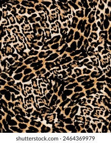 Beautiful meter pattern from leopard skin