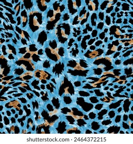 Beautiful meter pattern from leopard skin