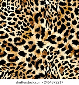 Beautiful meter pattern from leopard skin