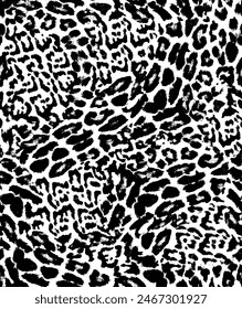 Beautiful meter pattern from leopard skin