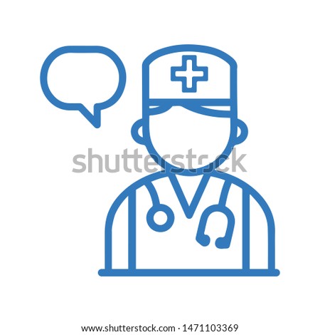 Beautiful, meticulously designed Ask a Doctor Icon. Perfect for use in any type of design projects.