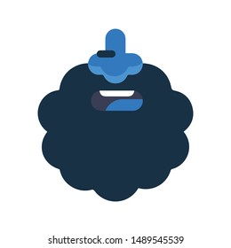 Beautiful, meticulously designed Beard hat icon. Perfect for use in any type of design projects.
