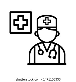 Beautiful, meticulously designed Doctor Consultation Icon. Perfect for use in any type of design projects.