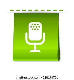 Beautiful Microphone web icon