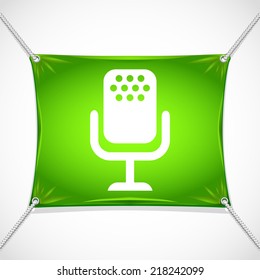 Beautiful Microphone web icon