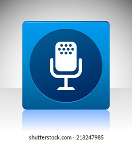 Beautiful Microphone web icon