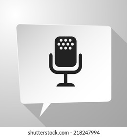 Beautiful Microphone web icon