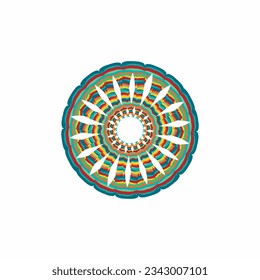 beautiful middle east indian pattern, vector illustration design eps 10