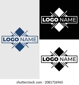 Beautiful minimal vector Logo design. Illustrator EPS 10
