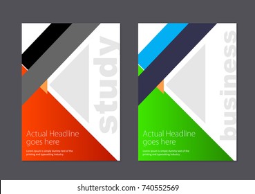 Beautiful Minimalist brochure vector design for all purpose