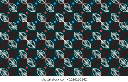 Beautiful Minimalist Modern Batik Pattern