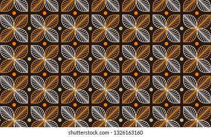 Beautiful Minimalist Modern Batik Pattern