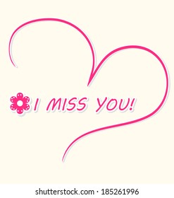 2,771 Miss you calligraphy Images, Stock Photos & Vectors | Shutterstock