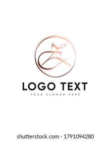 Una hermosa mezcla de la plantilla de logotipo de letra caligráfica tipo Z, logotipo vector para identidad empresarial y de empresa 