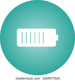 Beautiful Mobile Battery Glyph Vector Icon