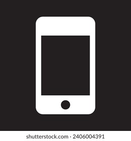 Beautiful mobile icon design shape vector