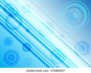 Beautiful modern abstract background with circles and lines