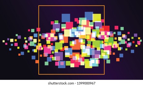 beautiful modern abstract background vector, perfect for desktop or print background