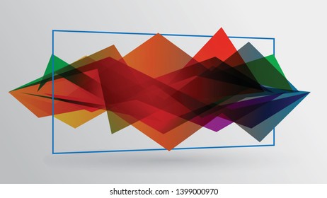 beautiful modern abstract background vector, perfect for desktop or print background
