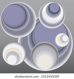 beautiful modern abstract circle background