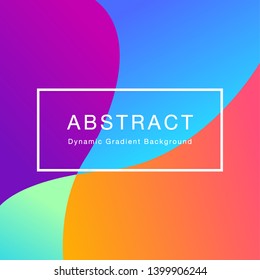 beautiful modern abstract dynamic gradient background