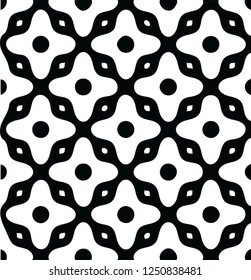 Beautiful modern abstract floral tile vector pattern decorative shape design for many creative ideas