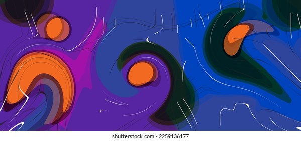 Beautiful Modern abstract presentation background.