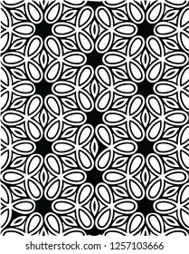 Beautiful modern arabesque vector pattern decorative shape design for many creative ideas