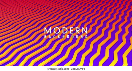 Beautiful Modern Background. Can be used for User Interface design, music festival design, stationary, book covers.