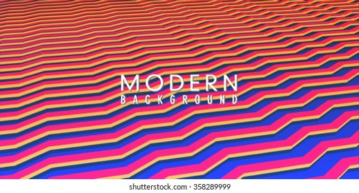 Beautiful Modern Background. Can be used for User Interface design, music festival design, stationary, book covers.