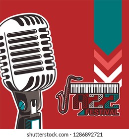 Beautiful modern classical music festival poster or flyer template. Ideal for local events announcement and promotions – Vector