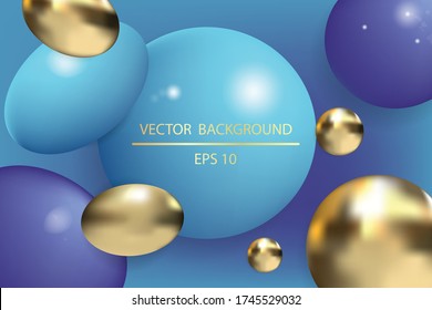 Beautiful Modern Color Illustration Circle Background Vector Illustration
