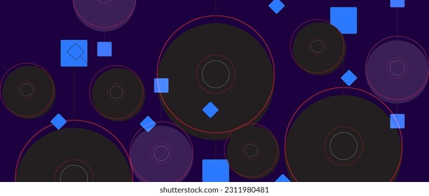 Beautiful Modern curve abstract presentation background.