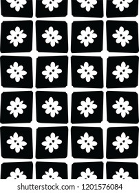 Beautiful modern floral vector pattern background design for many creative ideas