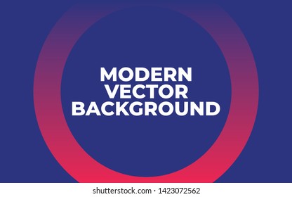 Beautiful Modern Gradient Colors Vector Background for Social Media, Backdrops and other digital media designs.