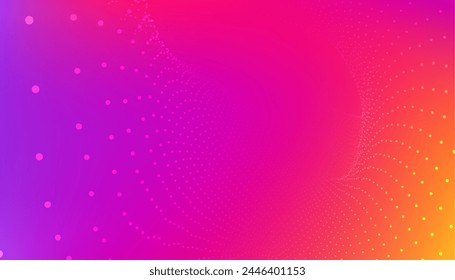 hermoso y moderno vibrante Vector de diseño de fondo multicolor