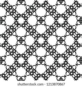 Beautiful modern wireframe fence vector pattern decorative design for many creative ideas