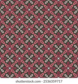Beautiful monochrome lattice seamless pattern. Vector illustration for celebration, party, holiday, invitation and Your project. Modern creative style. Strict decor.
