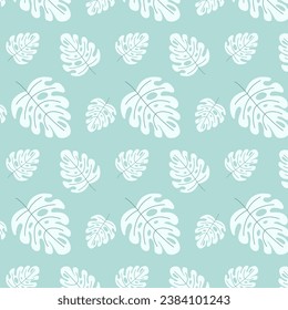 Schöne Monstera-Blätter, Muster-Hintergrund