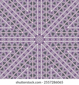 Beautiful mosaic endless ornament vector composition. Flat plaid print. Interior mosaic texture. Tunisian ethnic composition. Artistic backdrop.