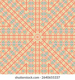 Beautiful mosaic periodic pattern graphic composition. Modern scarf motif. Colorful geometry pattern. Lisbon ethnic motif. Beauty fashion cover.