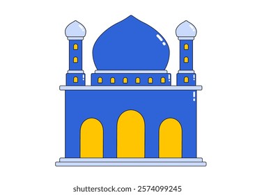 Beautiful Mosque with Stunning Islamic Design