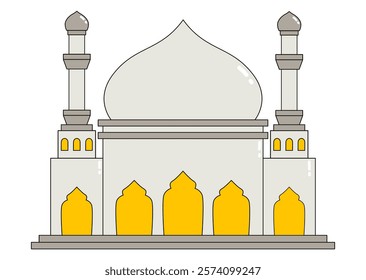 Beautiful Mosque with Stunning Islamic Design