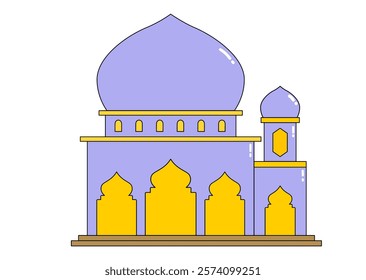 Beautiful Mosque with Stunning Islamic Design